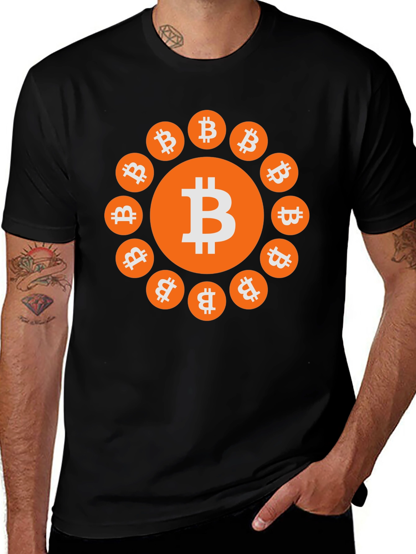 Bitcoin Crypto T-Shirt - Modern Digital Currency Tee