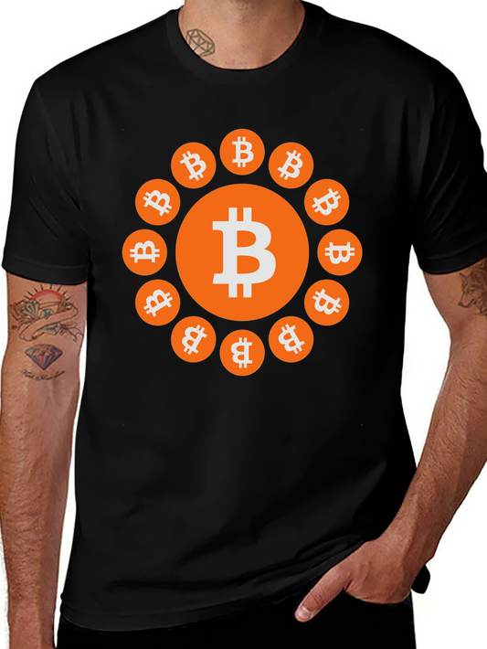Bitcoin Crypto T-Shirt - Modern Digital Currency Tee