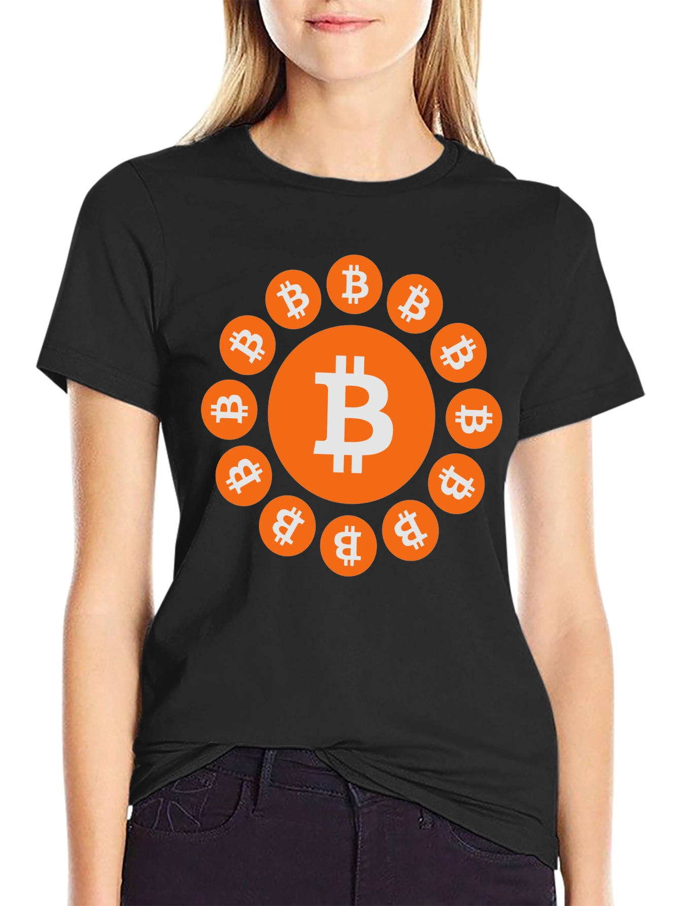 Bitcoin Crypto T-Shirt - Modern Digital Currency Tee