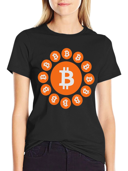 Bitcoin Crypto T-Shirt - Modern Digital Currency Tee