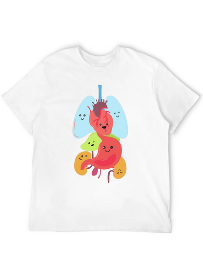Anatomy Organs Graphic Novelty T-Shirt