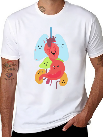 Anatomy Organs Graphic Novelty T-Shirt
