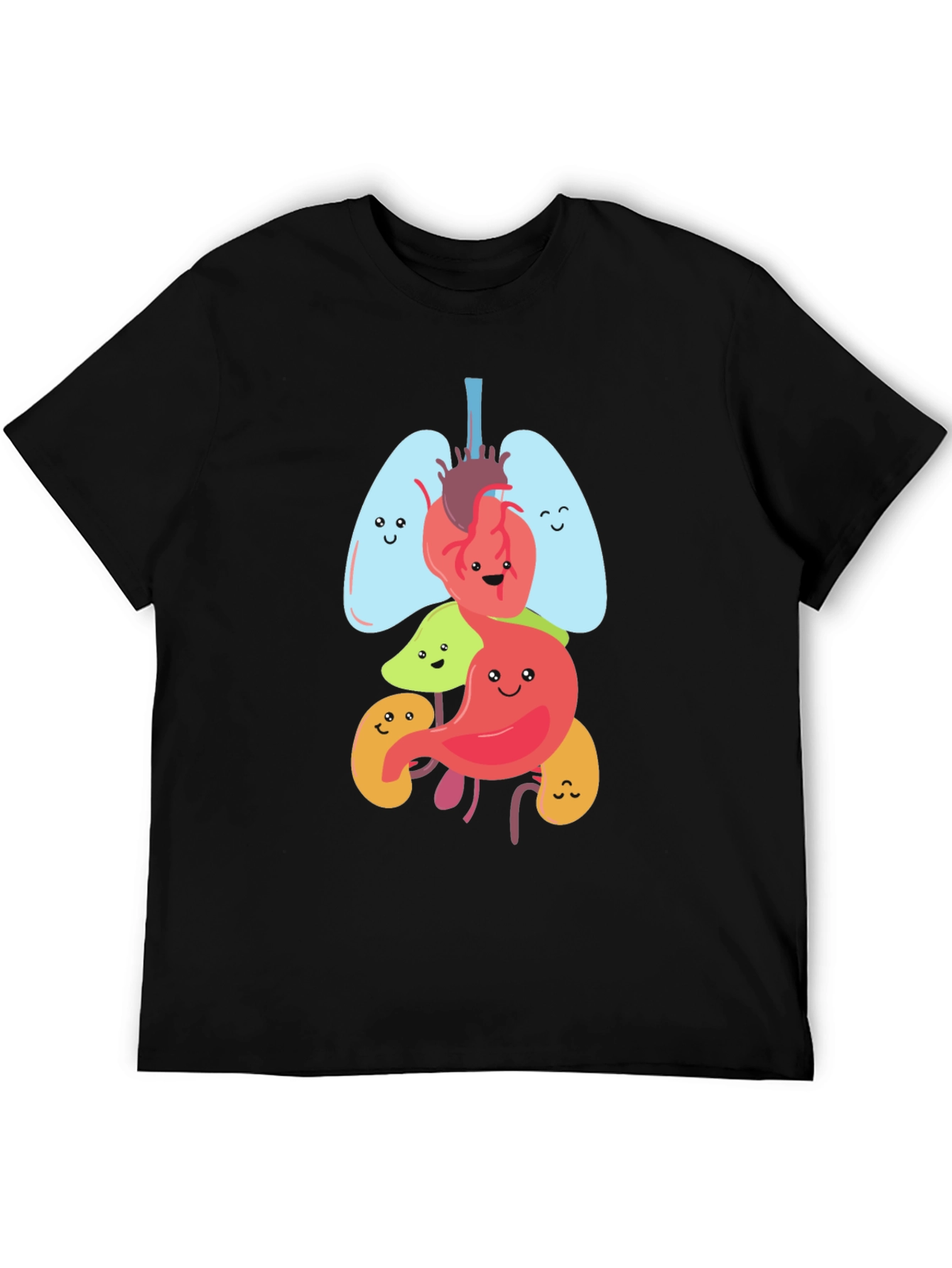 Anatomy Organs Graphic Novelty T-Shirt