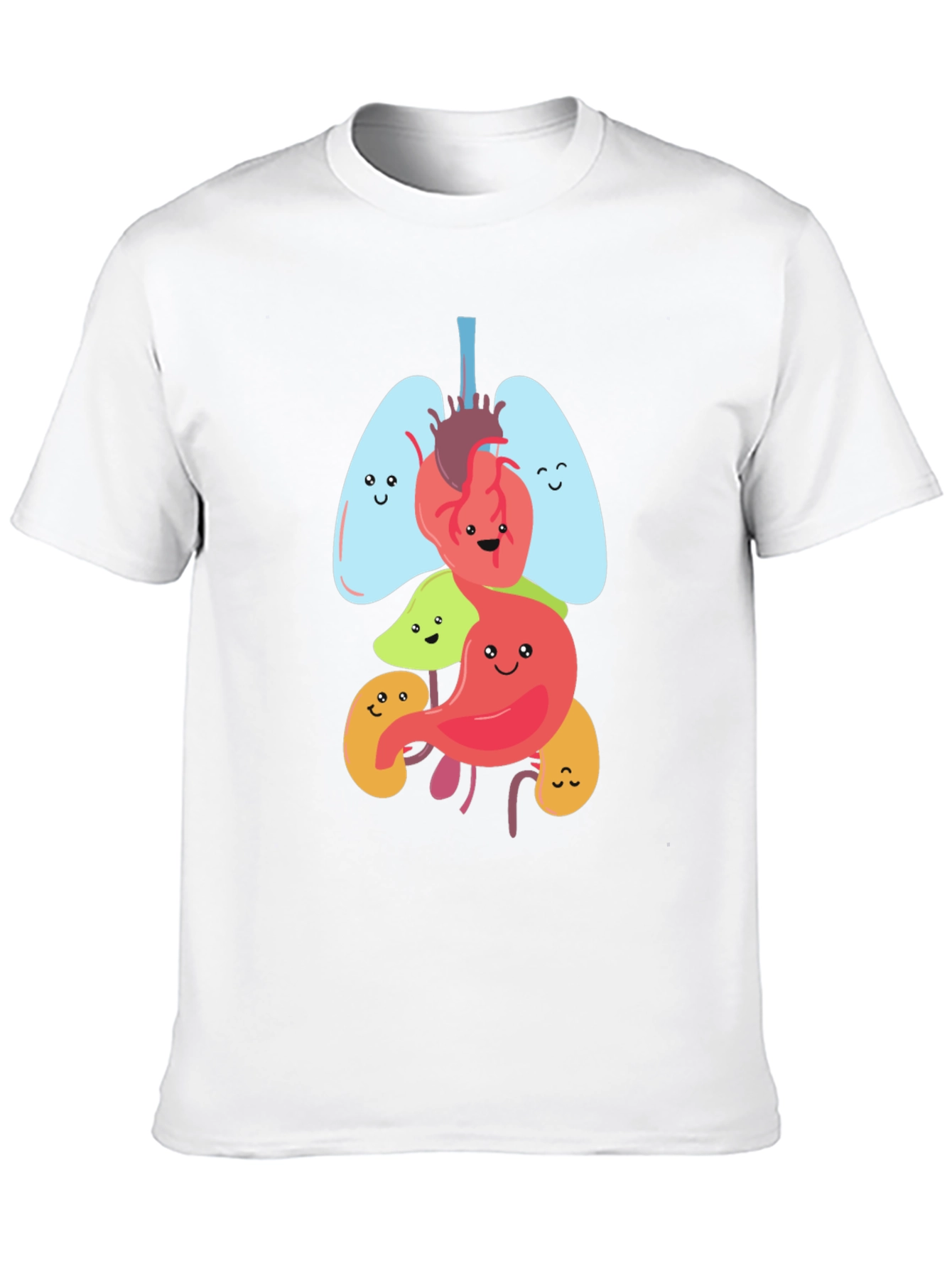 Anatomy Organs Graphic Novelty T-Shirt
