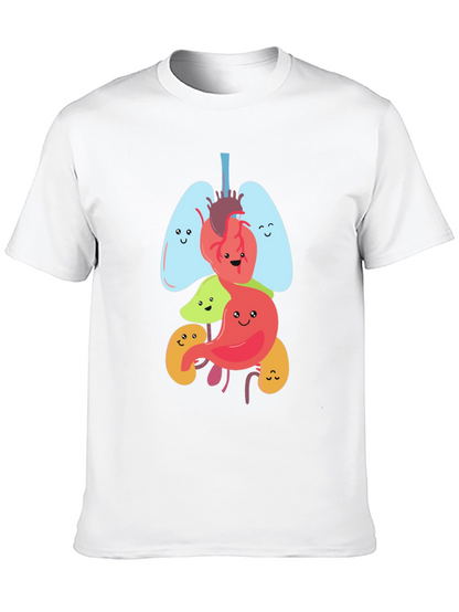 Anatomy Organs Graphic Novelty T-Shirt