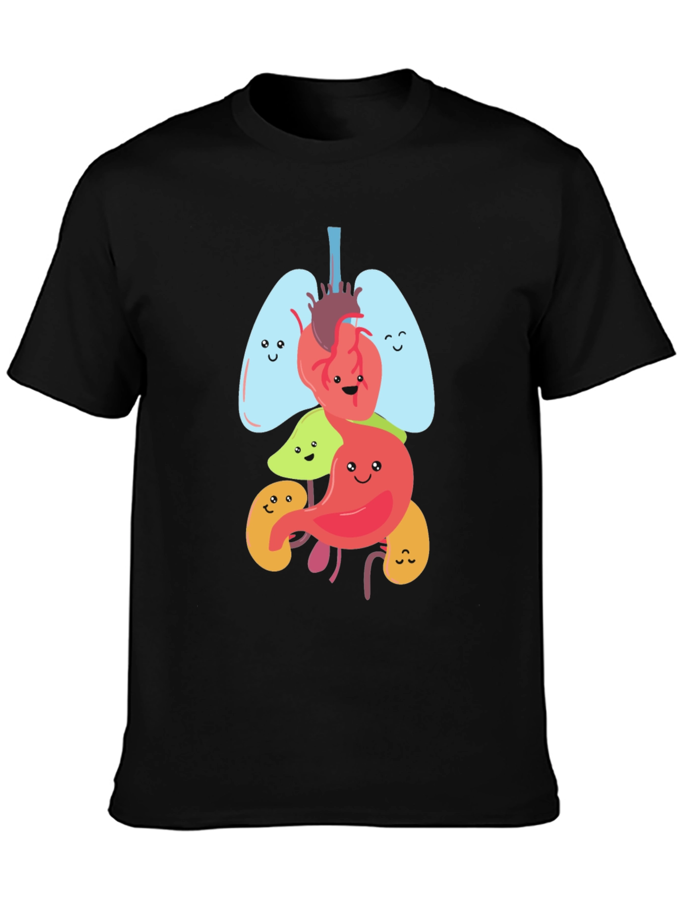 Anatomy Organs Graphic Novelty T-Shirt