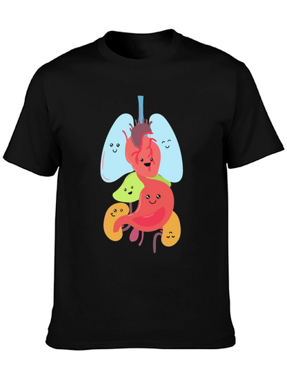 Anatomy Organs Graphic Novelty T-Shirt
