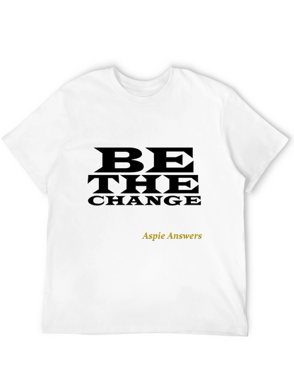 Be the Change Black Graphic Tee