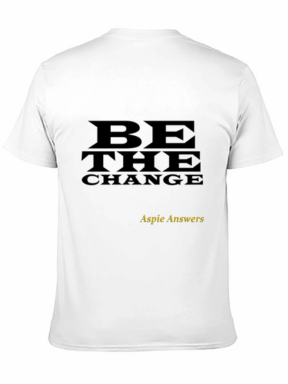 Be the Change Black Graphic Tee