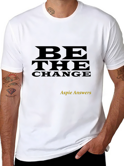 Be the Change Black Graphic Tee
