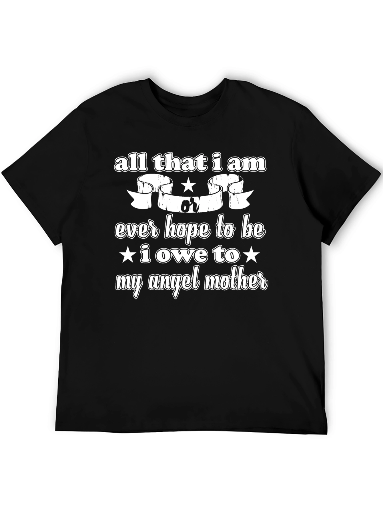 Angel Mother Graphic Tee - Soft Cotton Blend