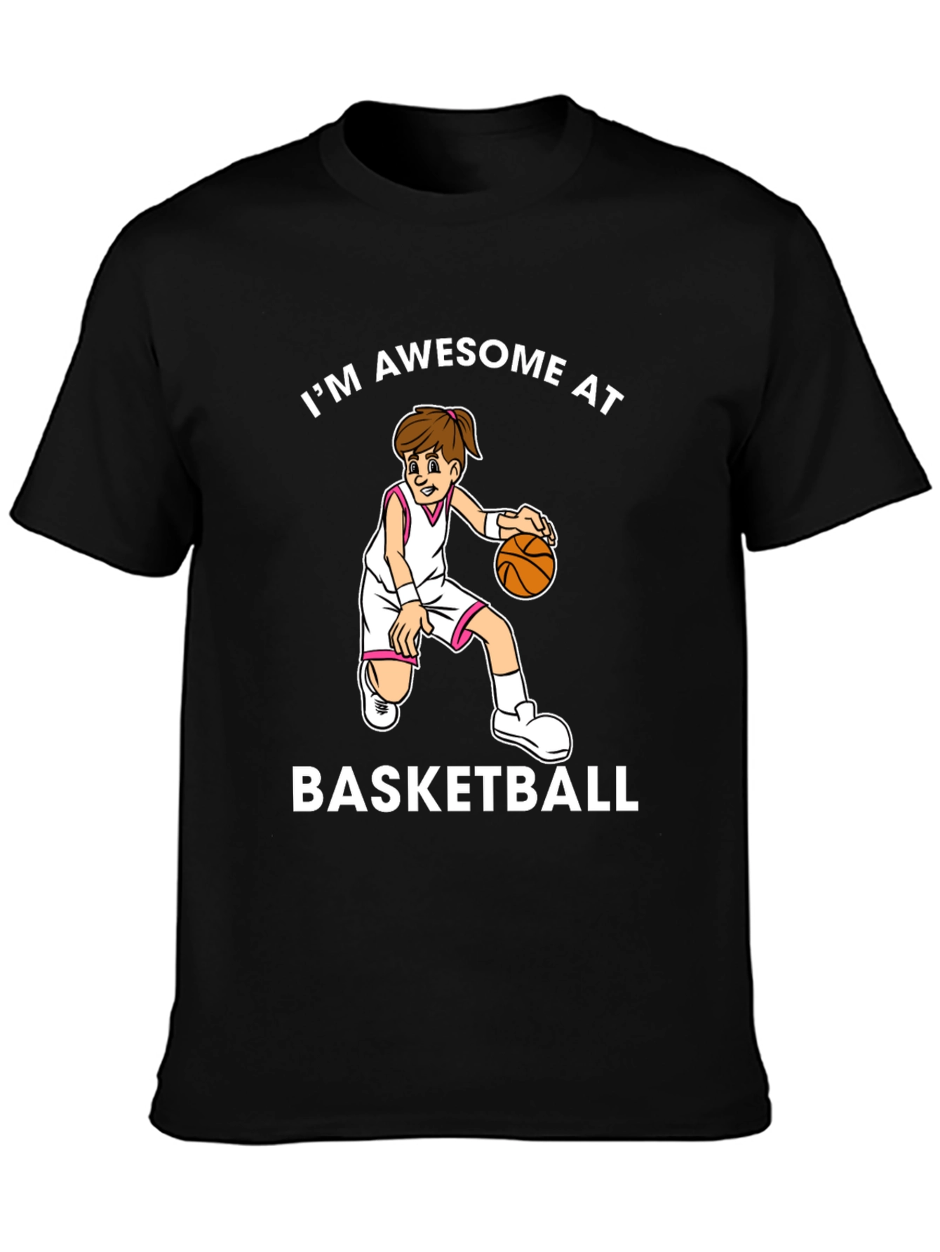 Awesome Basketball Graphic T-Shirt