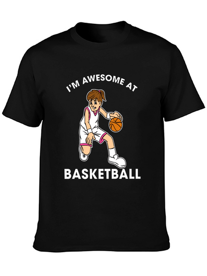 Awesome Basketball Graphic T-Shirt