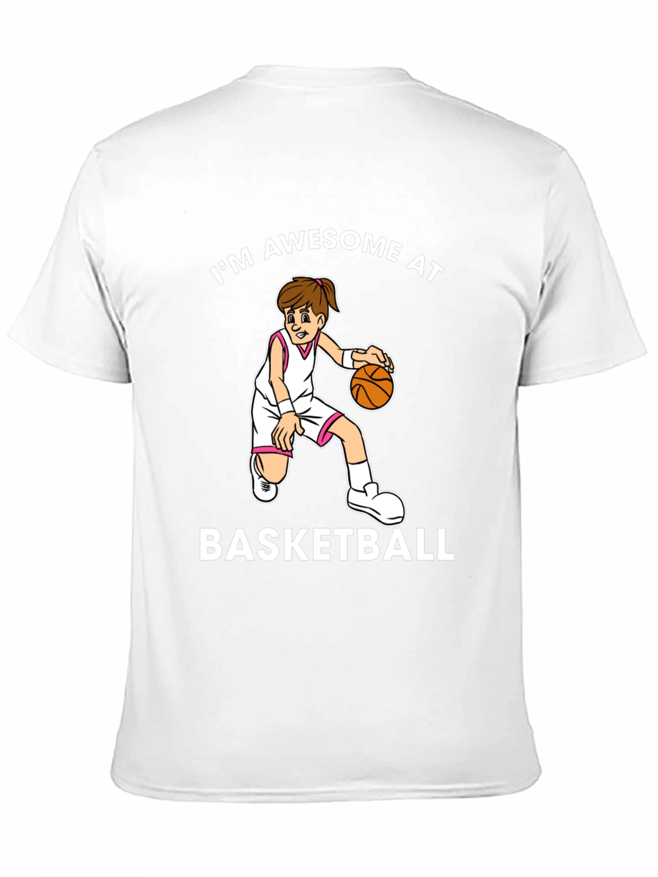 Awesome Basketball Graphic T-Shirt