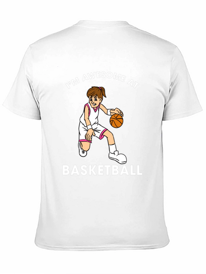 Awesome Basketball Graphic T-Shirt