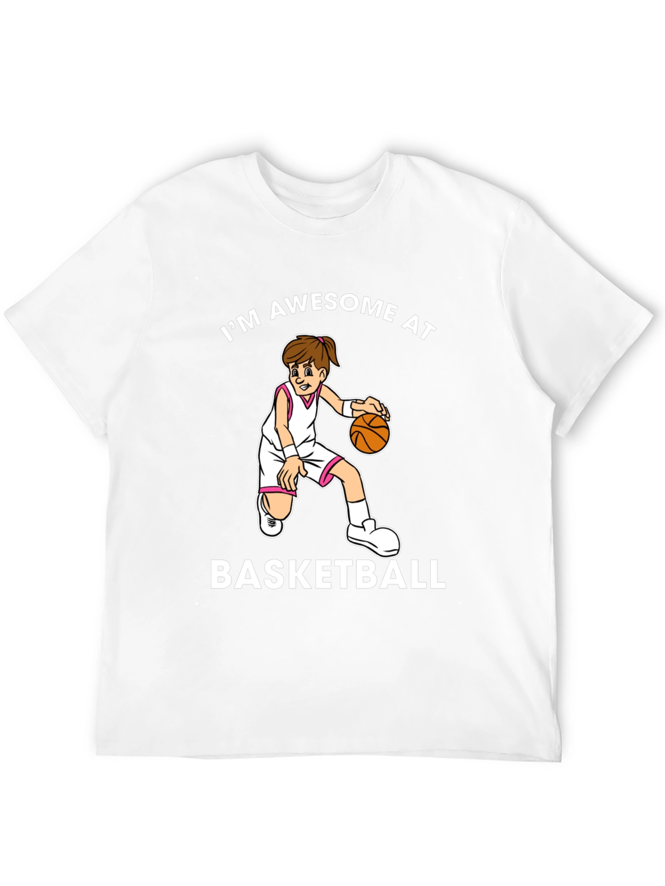 Awesome Basketball Graphic T-Shirt
