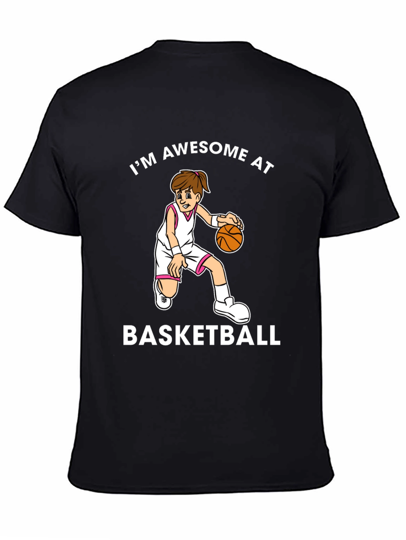 Awesome Basketball Graphic T-Shirt