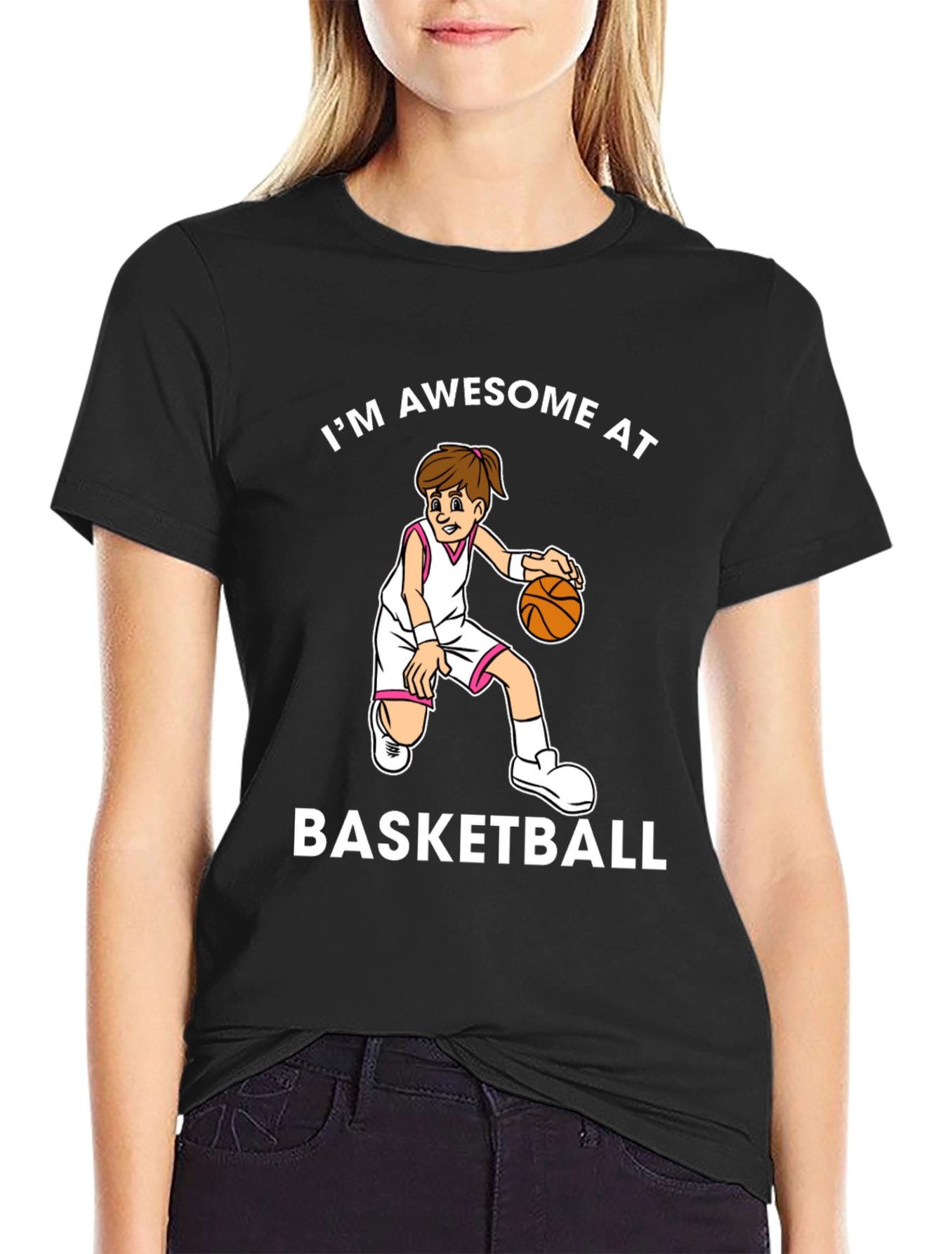 Awesome Basketball Graphic T-Shirt