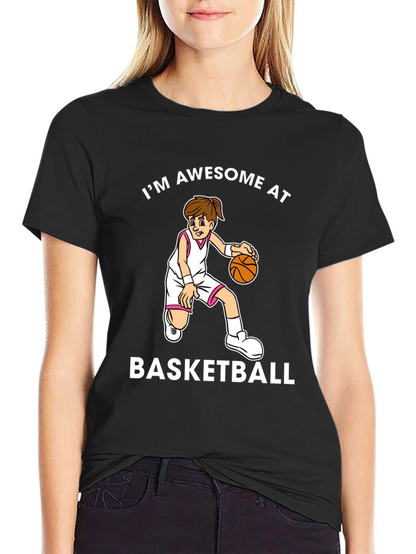 Awesome Basketball Graphic T-Shirt