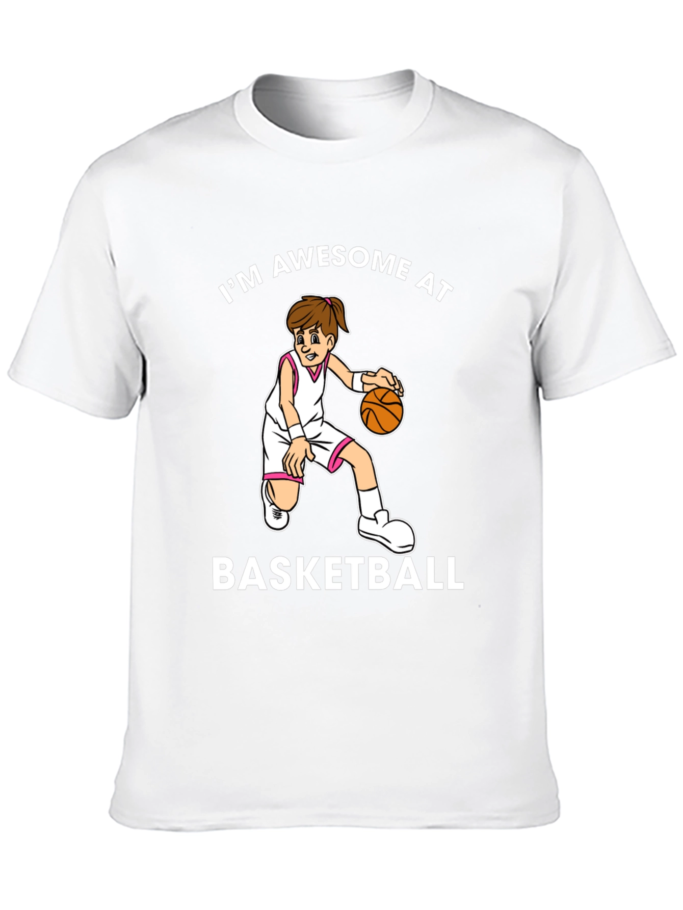 Awesome Basketball Graphic T-Shirt