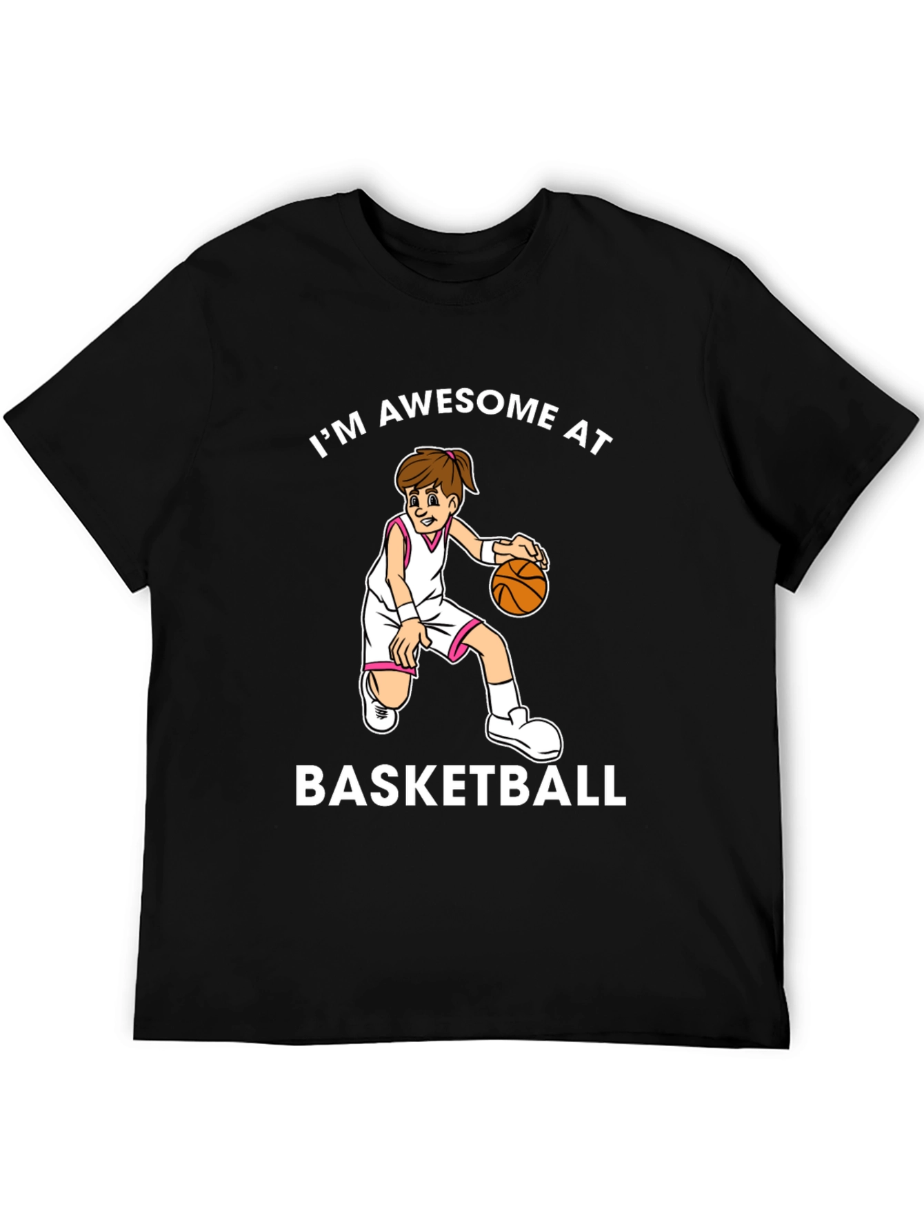 Awesome Basketball Graphic T-Shirt