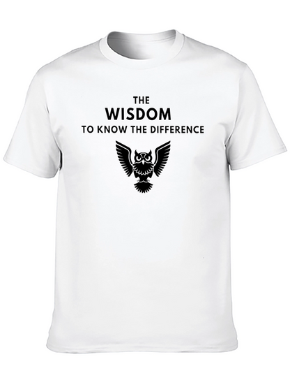 Wisdom Owl Graphic T-Shirt