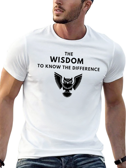 Wisdom Owl Graphic T-Shirt