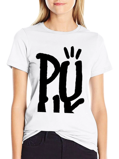 Black Graphic Tee - Unique Design