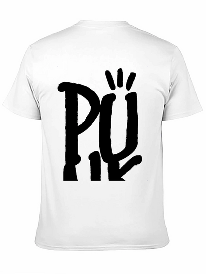 Black Graphic Tee - Unique Design