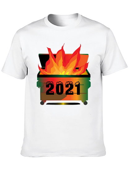 2021 Dumpster Fire Graphic T-Shirt