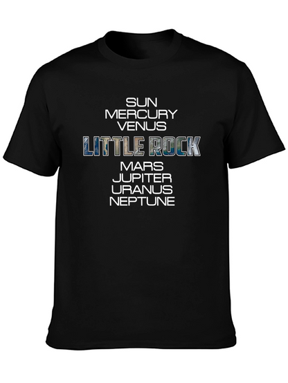 Little Rock Planets Graphic T-Shirt - Unisex