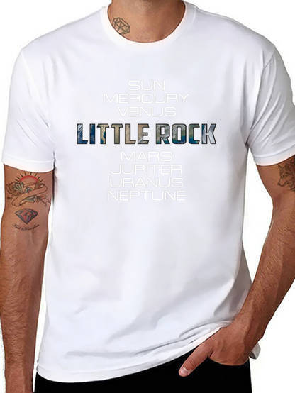 Little Rock Planets Graphic T-Shirt - Unisex