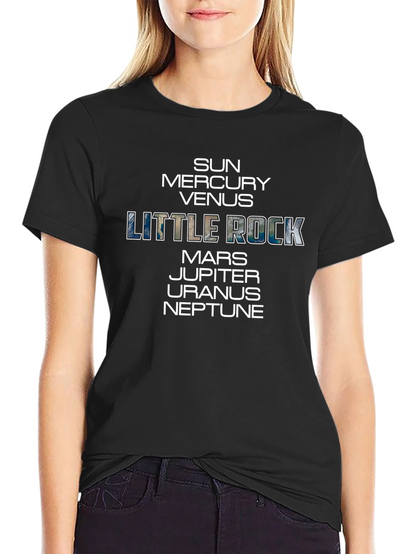 Little Rock Planets Graphic T-Shirt - Unisex