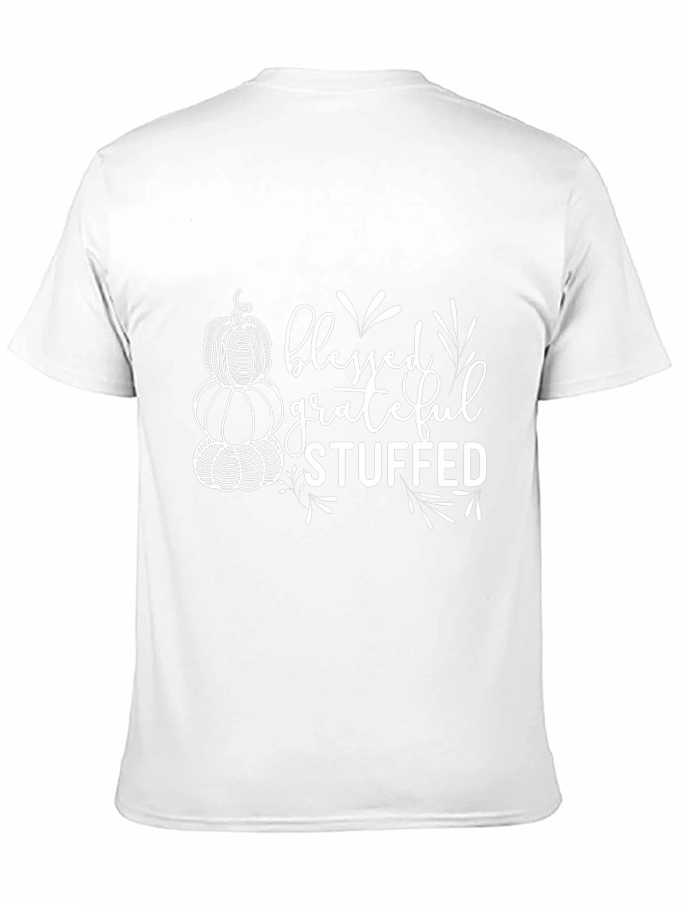 Blessed Grateful Stuffed Thanksgiving T-Shirt