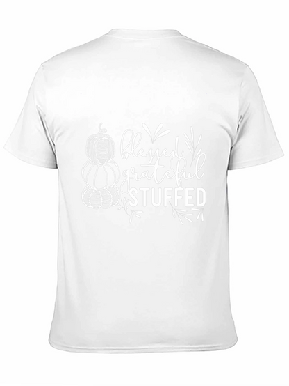 Blessed Grateful Stuffed Thanksgiving T-Shirt