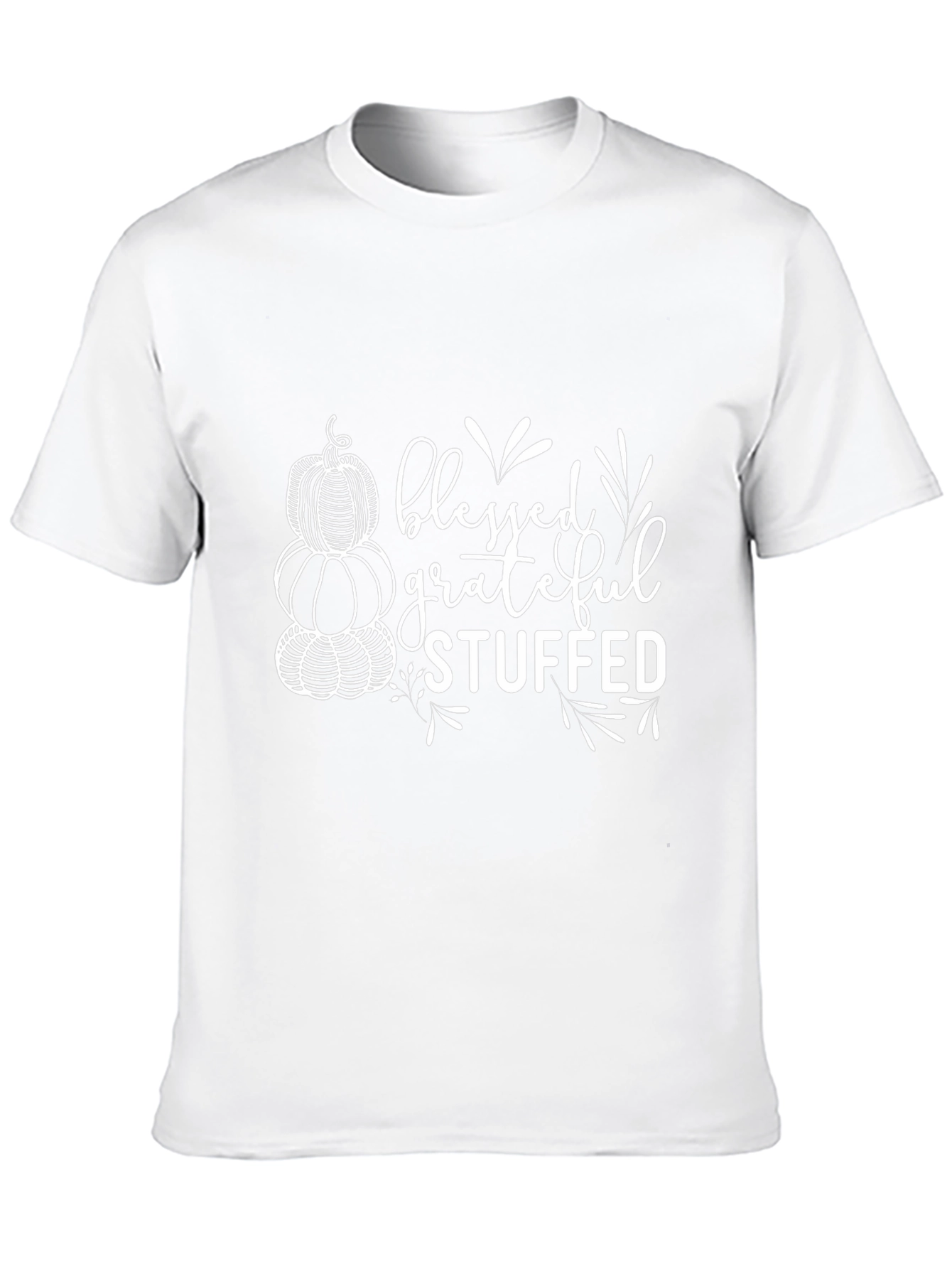 Blessed Grateful Stuffed Thanksgiving T-Shirt