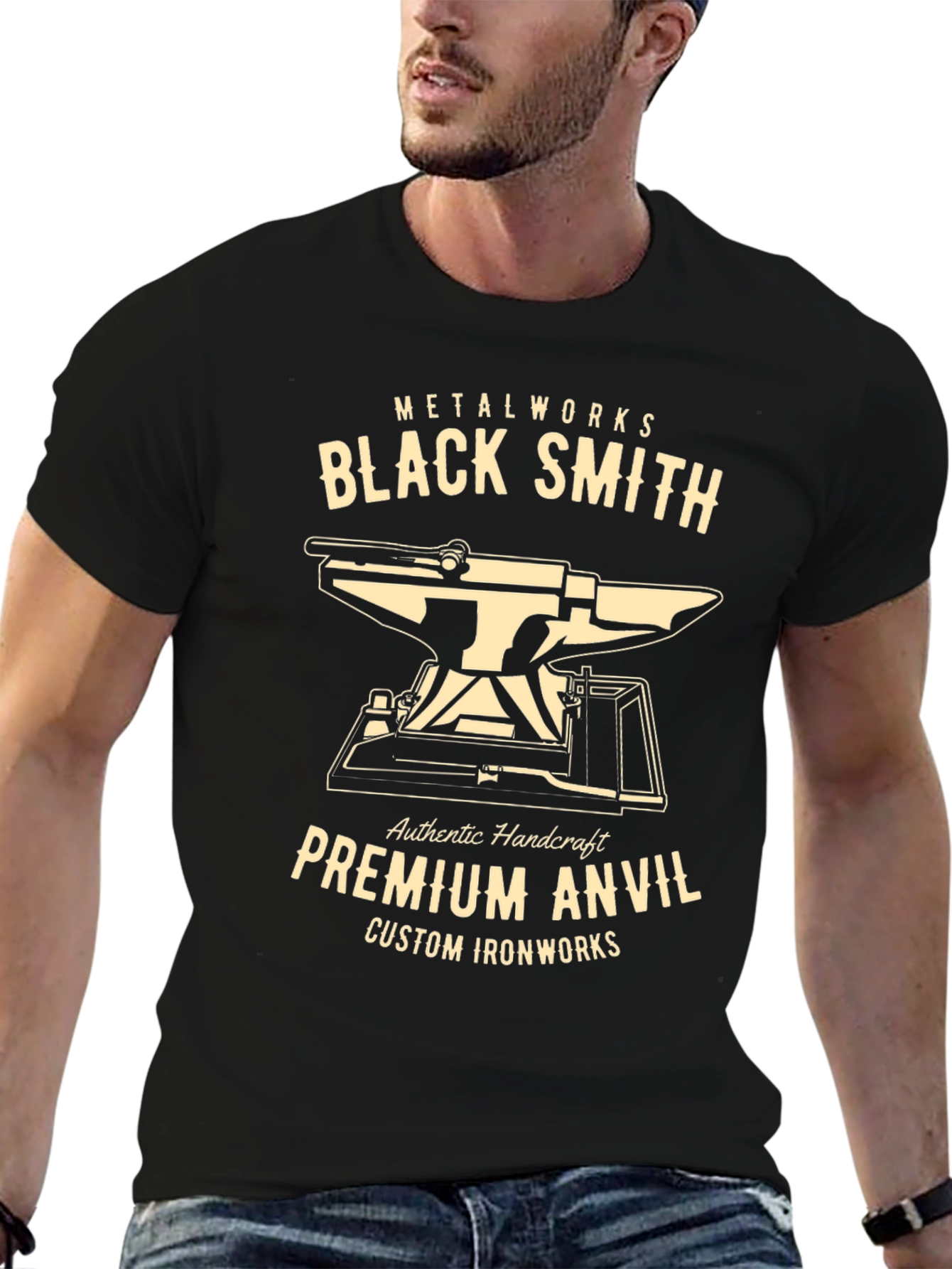 Blacksmith Metalworks Premium Anvil T-Shirt