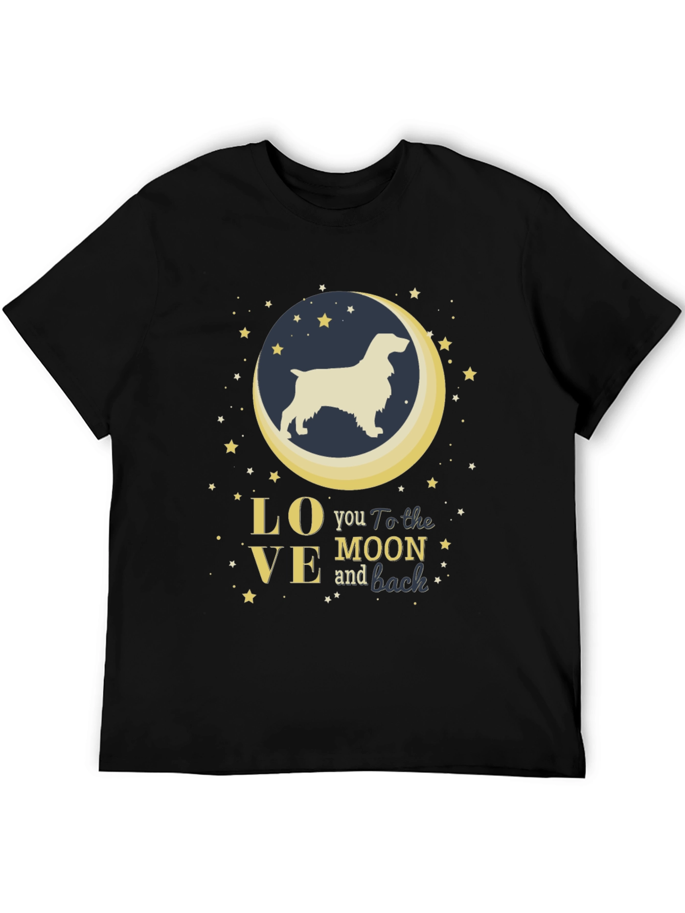 Love You To The Moon And Back Dog T-Shirt