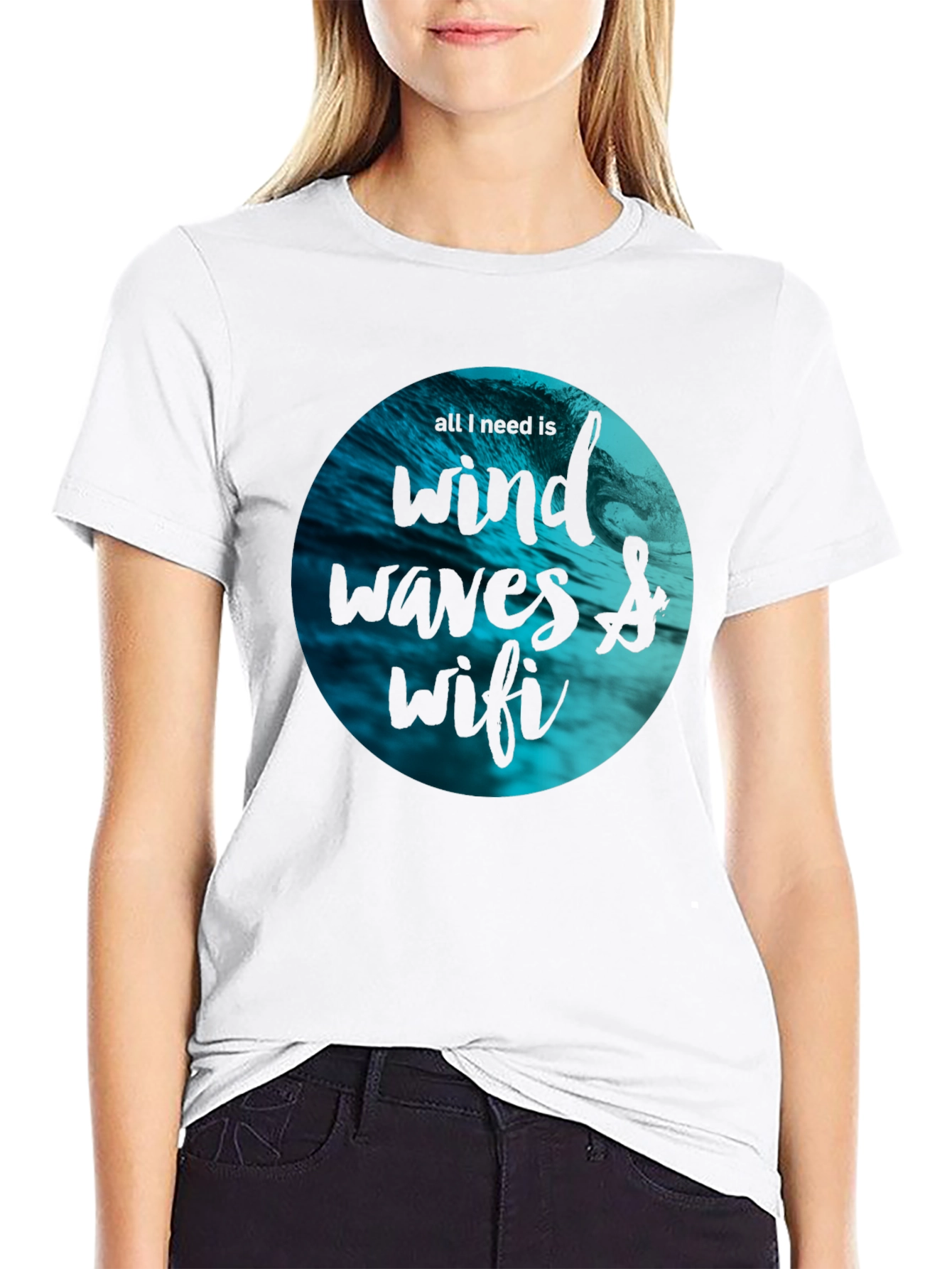 Wind Waves & WiFi T-Shirt