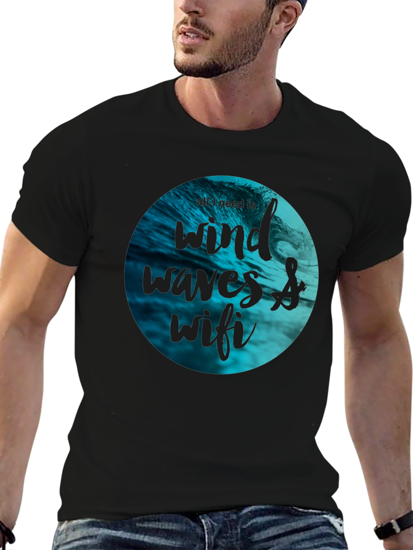 Wind Waves & WiFi T-Shirt
