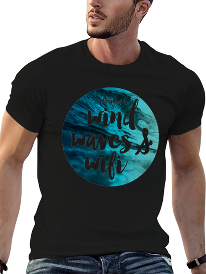 Wind Waves & WiFi T-Shirt