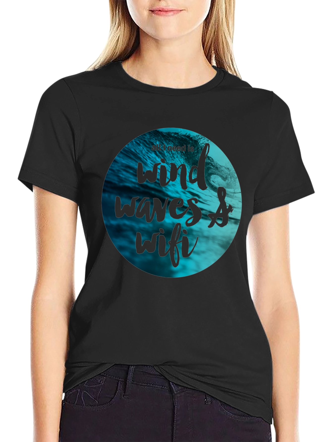 Wind Waves & WiFi T-Shirt