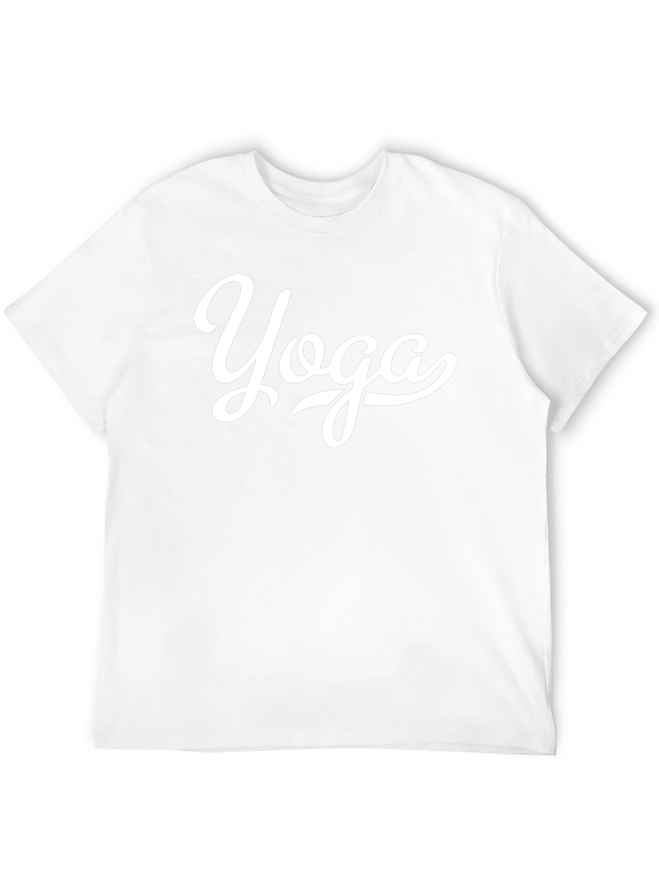 Yoga Graphic Black T-Shirt - Relaxed Fit