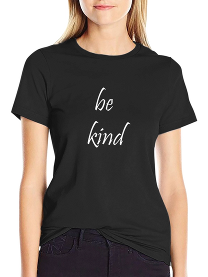 Be Kind Graphic Tee - Black