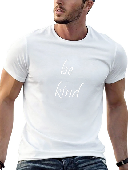 Be Kind Graphic Tee - Black