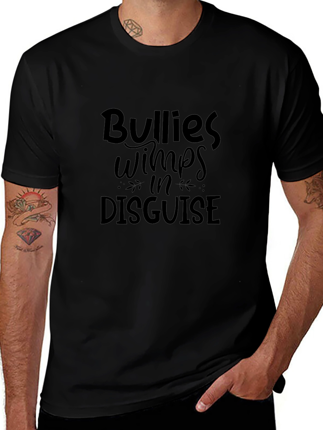 Bullies Wimps in Disguise Graphic Tee
