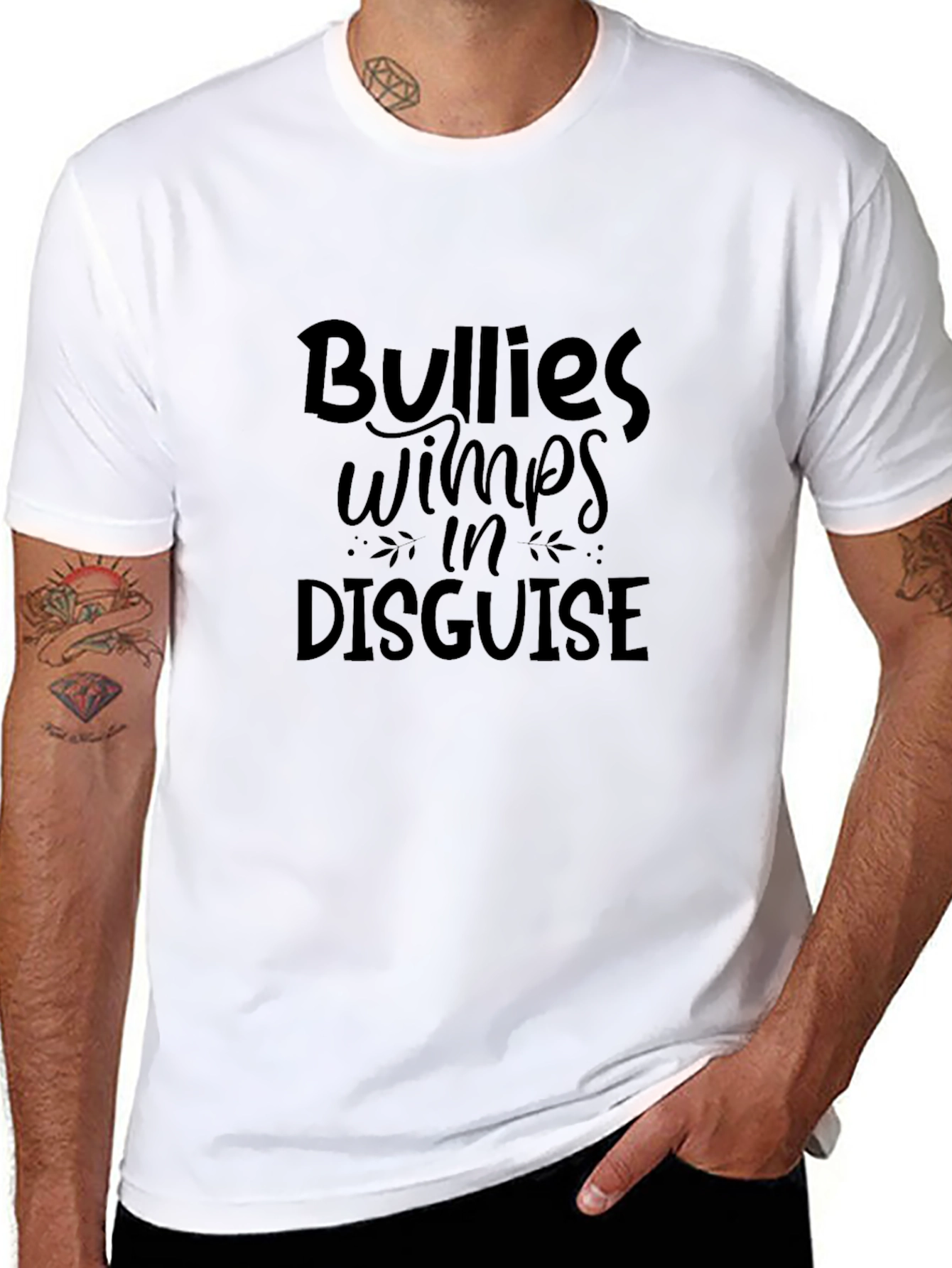 Bullies Wimps in Disguise Graphic Tee