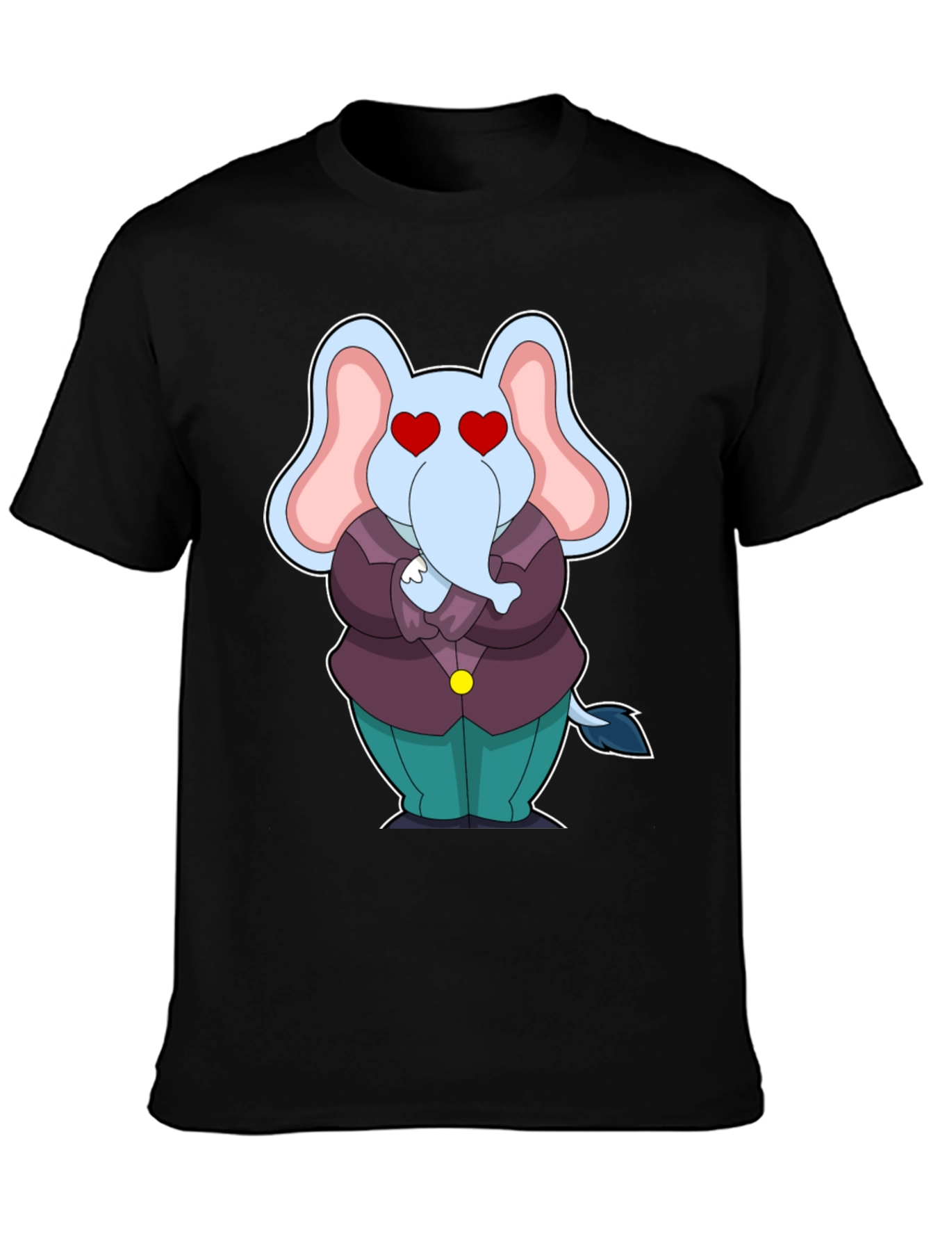 Cartoon Elephant T-Shirt