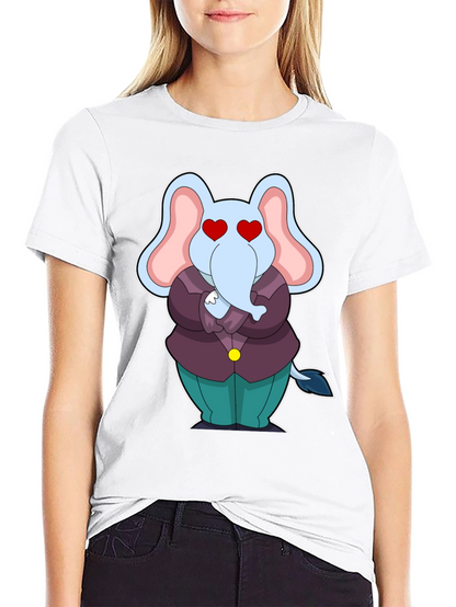 Cartoon Elephant T-Shirt