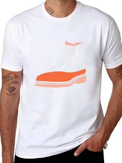 Blame It On My Boots Graphic Tee